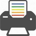 color printer icon